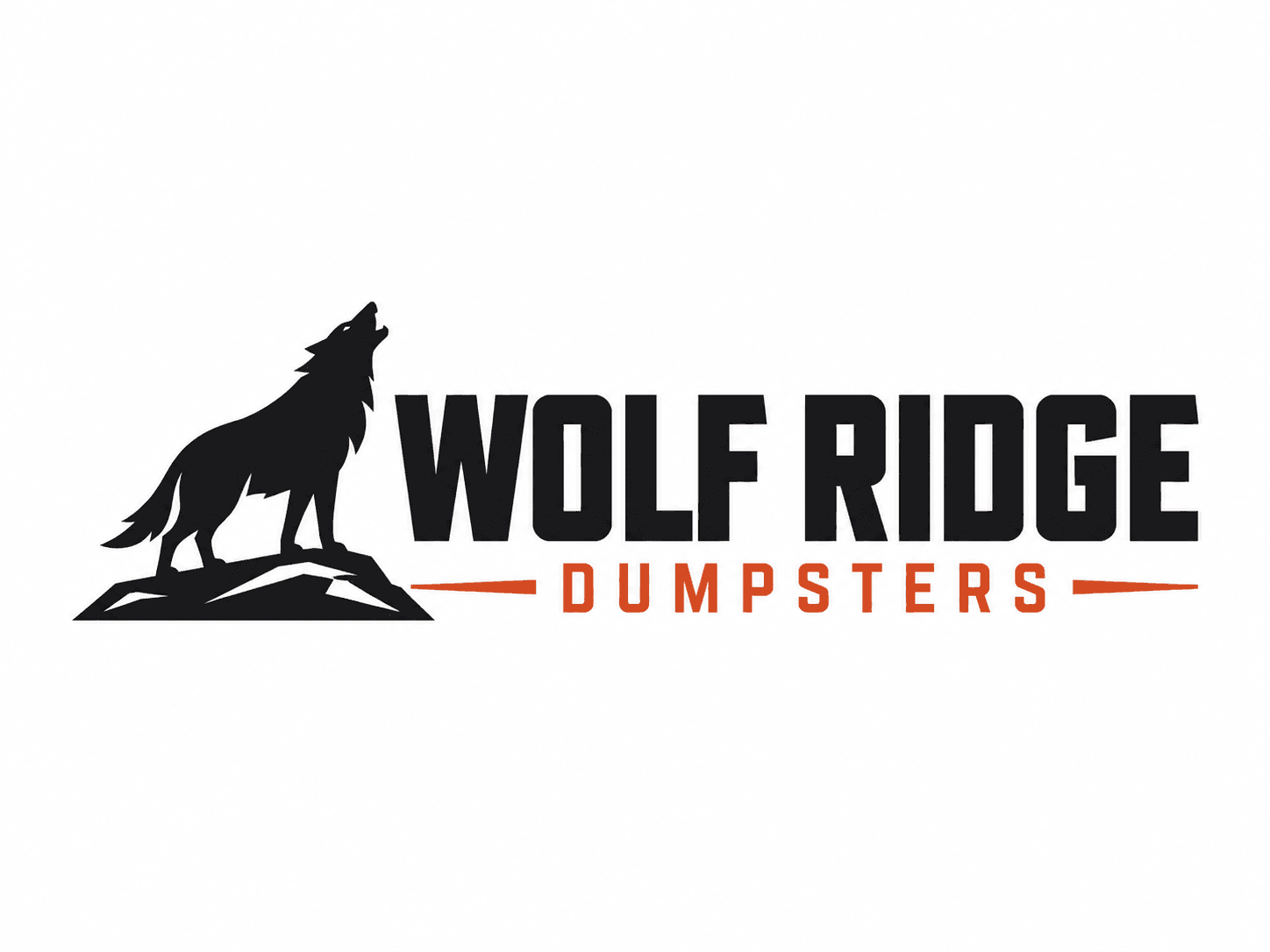 Wolf Ridge Dumpsters Logo