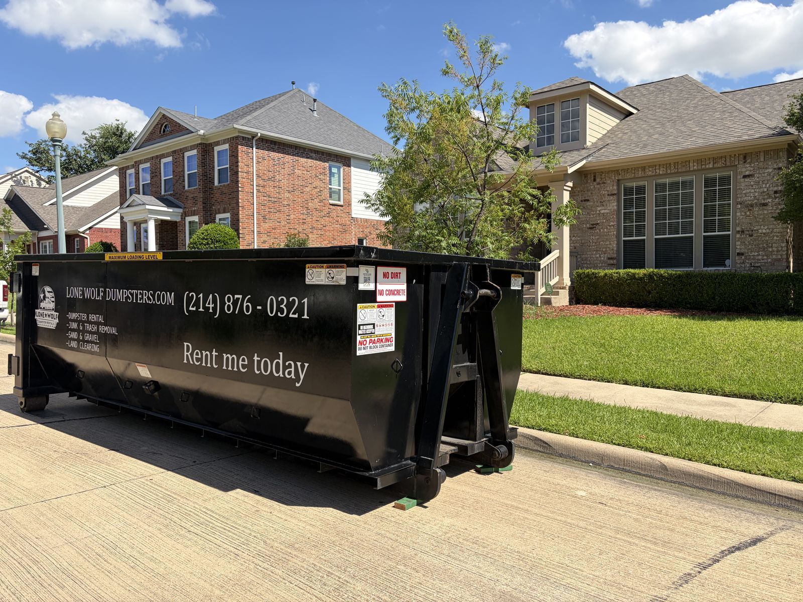 Dumpster Rental for Moving & Home Cleanouts